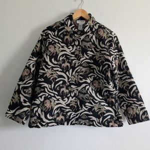 Vintage Safari Tapestry Jacket
